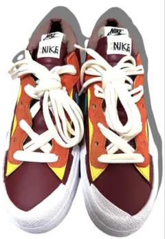 KAWS × sacai × Nike Blazer Low Team Red