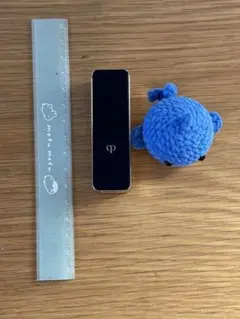 クジラ〜編み物 チャーム キーホルダー ストラップ あみぐるみ