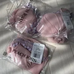 PEACH JOHN ブラショーツセット D70 M アッシュピンクのサムネイル
