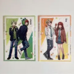 カラフルピーチ　たっつん　じゃぱぱ　えと　シヴァ　クリアファイルセット