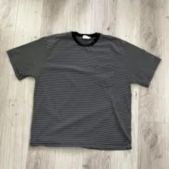 ハンドバーク　ボーダー　tee sizeM