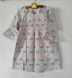 ダディ オ ダディ Daddy oh Daddy りんご柄 ワンピース