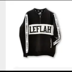 LEFLAH ハーフジップアップスウェット トレーナー ブルゾンのサムネイル