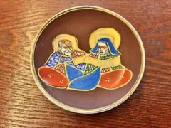 エジプト エッチング アート 壁用銅板 金属皿 飾り皿 壁掛け エジプト