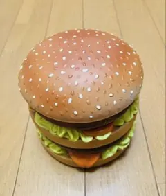 ハンバーガー　レア　ソフトビニール製　下部笛付き　食品サンプル