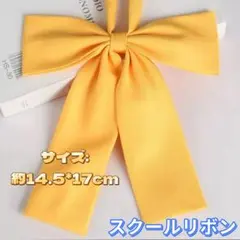 スクールリボン 大きめリボン 制服 リボン イベント 発表会　学院風 コスプレ