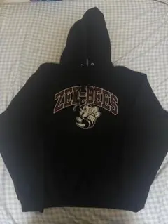 Jerzees ブラック ZEE-BEES パーカー L
