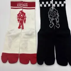 大阪・関西万博公式グッズ！ミャクミャク タビソックス 2足セット25-27cm