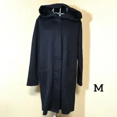 ニットフード付きコート ジャケット アウター