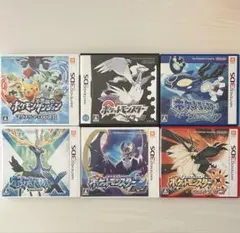 ポケットモンスター 3DS用ソフト 6本