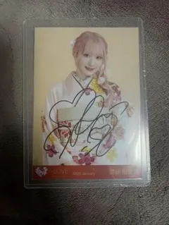 推*活様 齋藤樹愛羅 生写真 直筆 劇薬中毒 =LOVE イコラブ - メルカリ