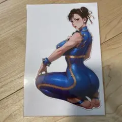 ストリートファイター 春麗 ステッカー