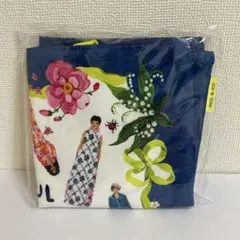 PAUL & JOE 花柄トートバッグ ネイビー 非売品 ノベルティ