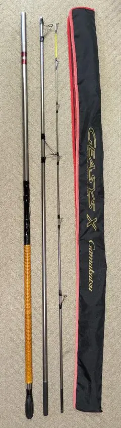 ガマカツ ガマ投 MARKⅡ GOLD 27-4.0 手渡しのみ ガマカツ ガマ投 MARKⅡ GOLD 27-4.0 手渡しのみ ロッド