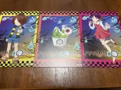 ゲゲゲの鬼太郎 ロールアイスクリームファクトリー ポストカード 3枚セット