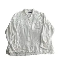 90's polo ralph lauren レーヨンオープンカラーシャツ