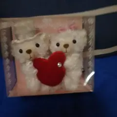 カップルのクマのぬいぐるみ