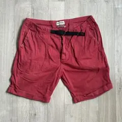 GRAMICCI ナノユニバース USA 赤 レッド ショートパンツ Lサイズ