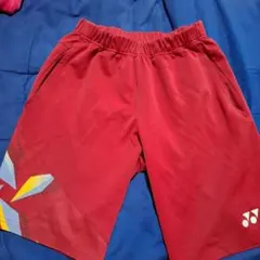 YONEX バドミントン パンツ レッド