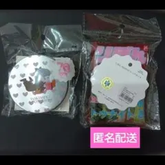 新品　スリーコインズ　ときめきトゥナイト　クリアポーチ　缶入りステッカー　スリコ