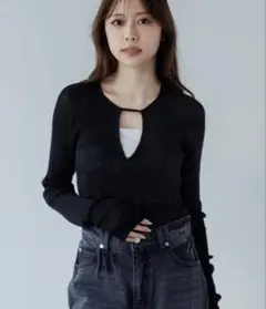 decollete cut-out bodysuit セニー SENEE - メルカリ