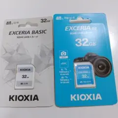 KIOXIA EXCERIA BASIC & G2 32GBセット