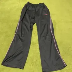 asics アシックス ジャージ パンツ ブラック ピンクのサムネイル