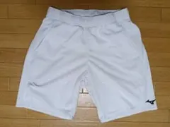 ミズノ ハーフパンツ 白 L