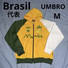 アンブロ ブラジル代表 パーカー ジャージ ジャケット トレーニングウェア Mのサムネイル