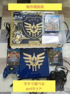 ✰今すぐ遊べるPS4セット✰ロトエディション1TB　動作確認済　地球防衛軍2人可