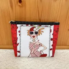 ♡ Sophistikittiesで丸いポーチ♡ハンドメイド　ロラライハリス ♡ Sophistikittiesで丸いポーチ♡ハンドメイド ロラライハリス