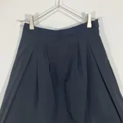 Demi-Luxe BEAMS プリーツスカート サイズ36 ネイビーのサムネイル