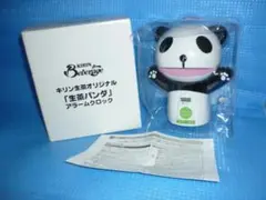 b★未使用・非売品★2006年キリン×生茶パンダ アラームクロック時計