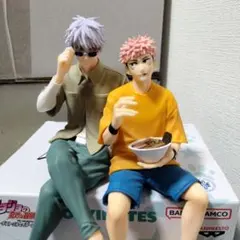 呪術廻戦　ぬーどるストッパーフィギュア　五条悟　虎杖悠仁　エンディング