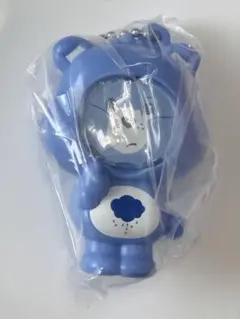 ケアベア　グランピーベア　ブルー　青　フォトフレームマスコット　ガチャ