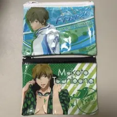 Free！　橘真琴　ミニポーチ2個セット