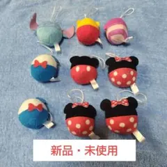 【最終値下げ】【新品・未使用】ディズニーキャラクター　マスコット　6種類　9点