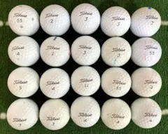 ロストボール　タイトリスト PROV1 20球　年式混合