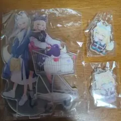 フワモコ FUWAMOCO アクリルスタンド アクリルキーホルダー
