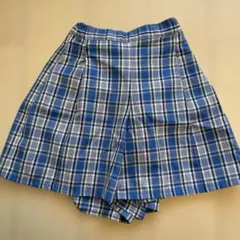 ユニクロチェック柄ハーフパンツ 140サイズ