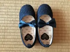 エニィファム Happy Shoes リボン フォーマルシューズ 19cm