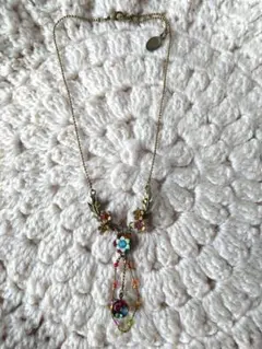 ☆ lily☆ 未使用 乳白・パープル潰れ薔薇ネックレス ミハエルネグリン 楽天市場】ミハエルネグリン（ネックレス・ペンダント