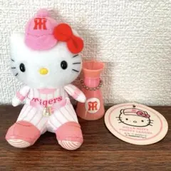 ハローキティー 阪神タイガースコラボ ぬいぐるみストラップ
