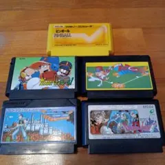 ファミコンソフト5本