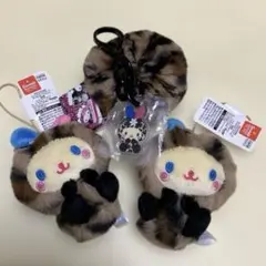 サンリオ キャラクターズ ギャルらびファーチャーム　ウサハナ　3個セット