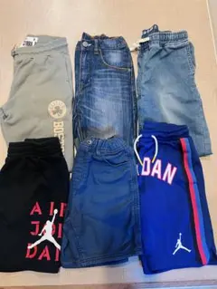 キッズ服 パンツセット（ハーフパンツ・スウェット・ジーンズ）120-130