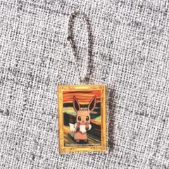 未使用】ポケモン ムンク展 コラボ アクリルキーホルダー 2種セット