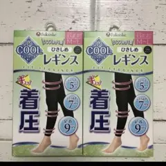 K200 新品　フクスケ　レギンス　涼しい　着圧　スパッツ　2点　レディース