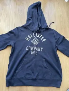 Hollister ネイビー パーカー Lサイズ