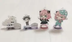 スパイファミリー　アクリルスタンド　4点セット